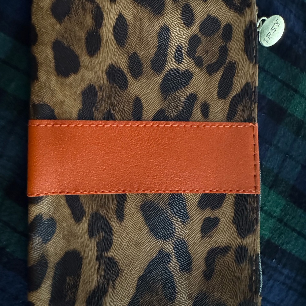 Cheetah Print Makeup Pouch